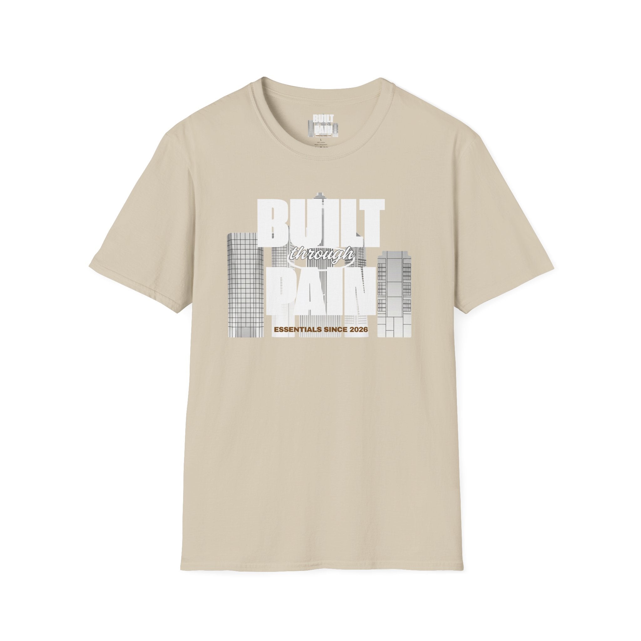 City Skyline T-Shirt — 'Streets' Retro Urban Graphic Tee