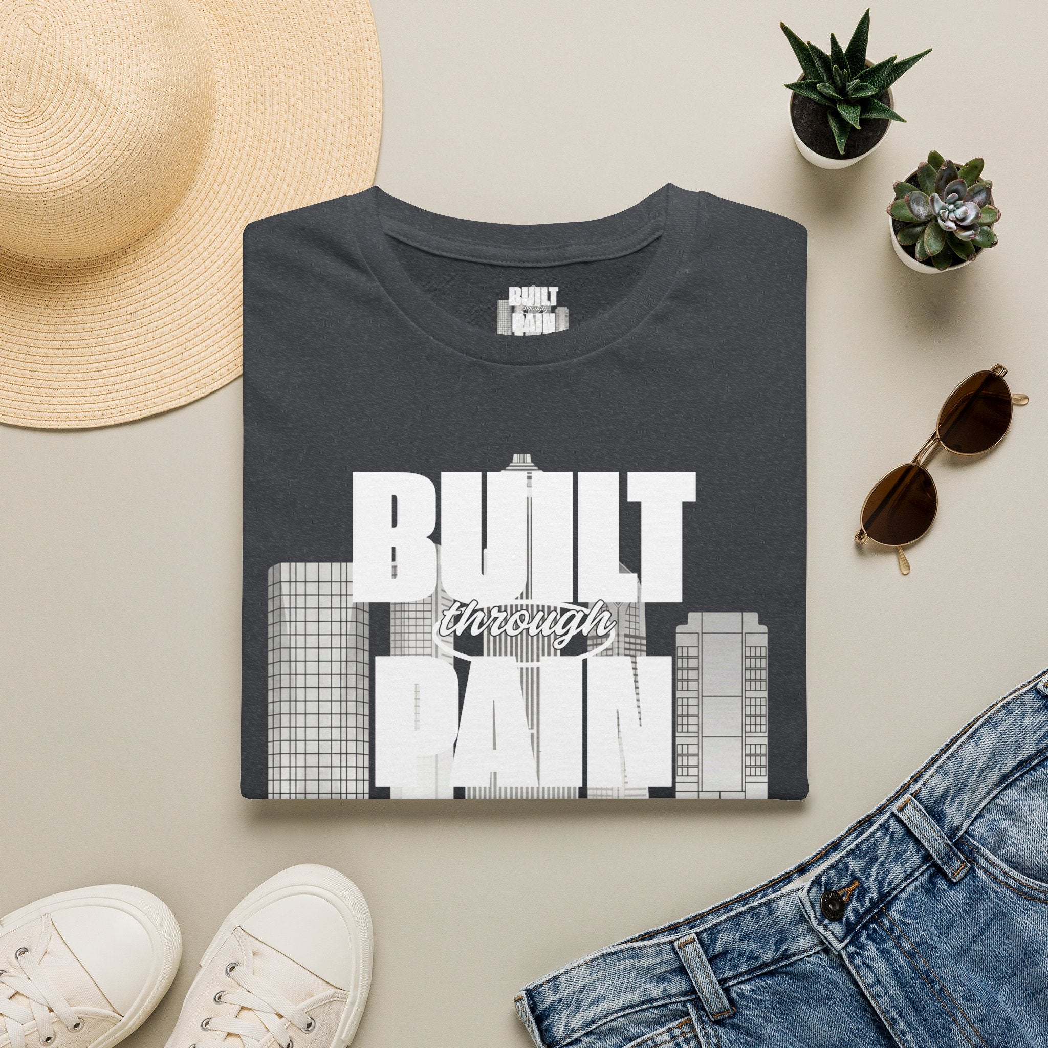 City Skyline T-Shirt — 'Streets' Retro Urban Graphic Tee