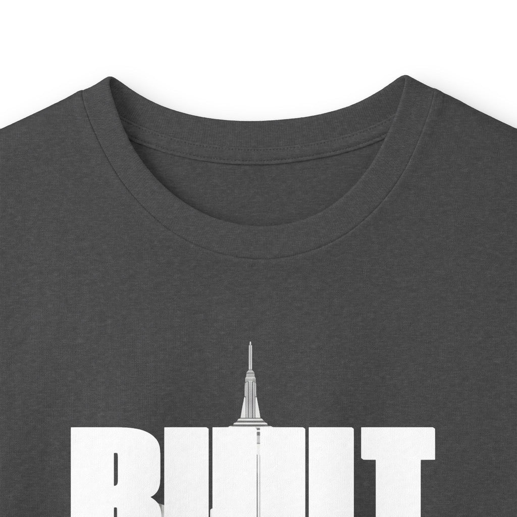 Long Sleeve Tee — Built Through Pain City Skyline Graphic