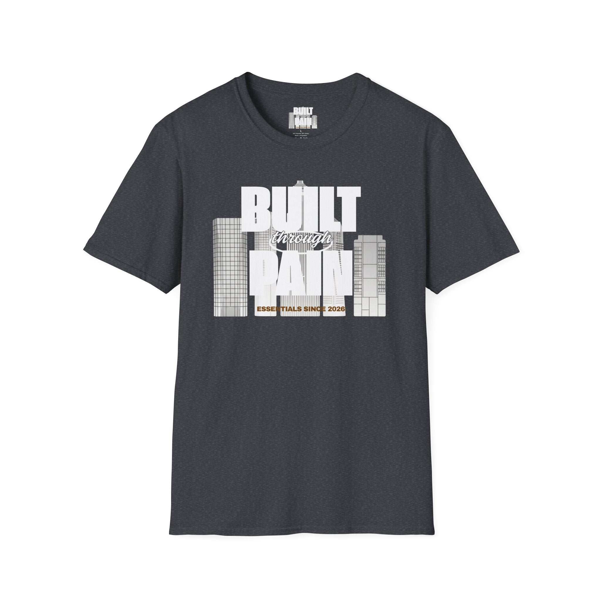 City Skyline T-Shirt — 'Streets' Retro Urban Graphic Tee