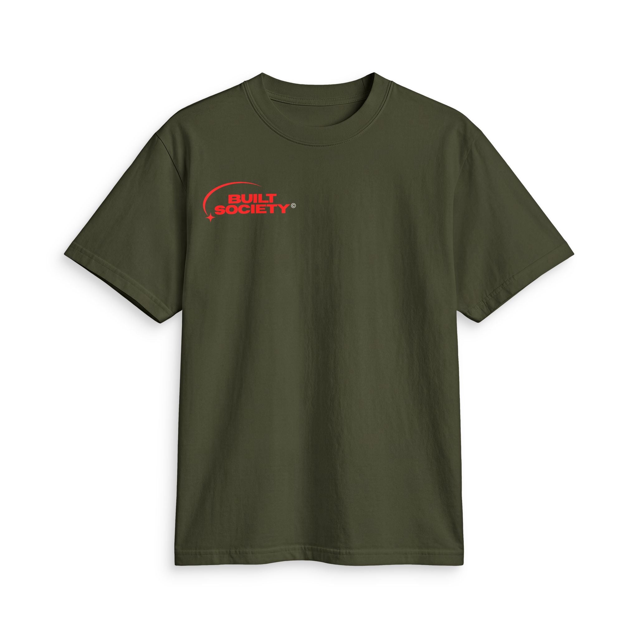 Built Society Graphic T-Shirt — 'Built Society: Movement Is Culture' Streetwear Tee