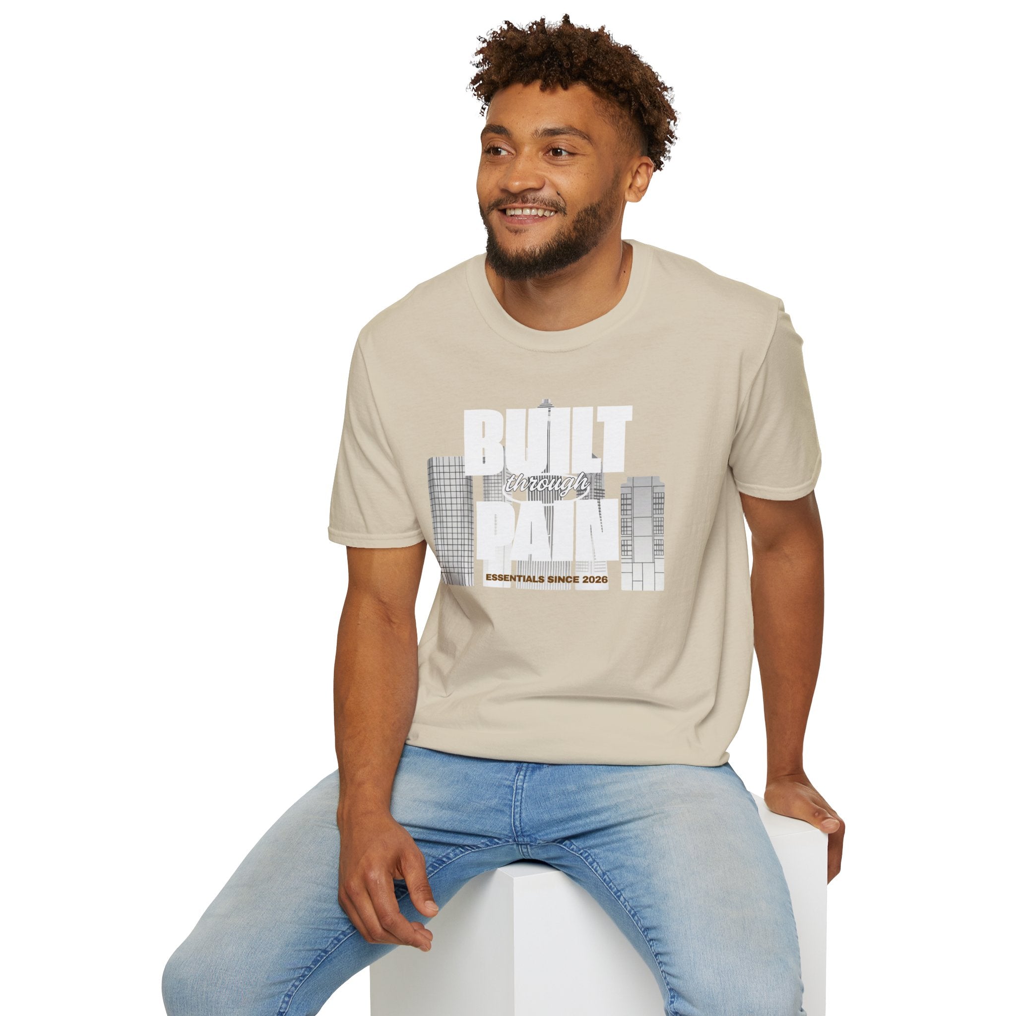 City Skyline T-Shirt — 'Streets' Retro Urban Graphic Tee