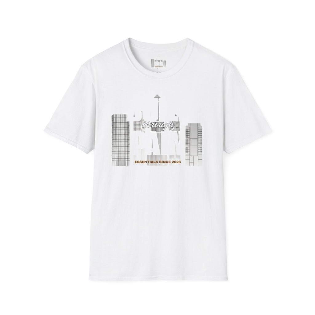 City Skyline T-Shirt — 'Streets' Retro Urban Graphic Tee