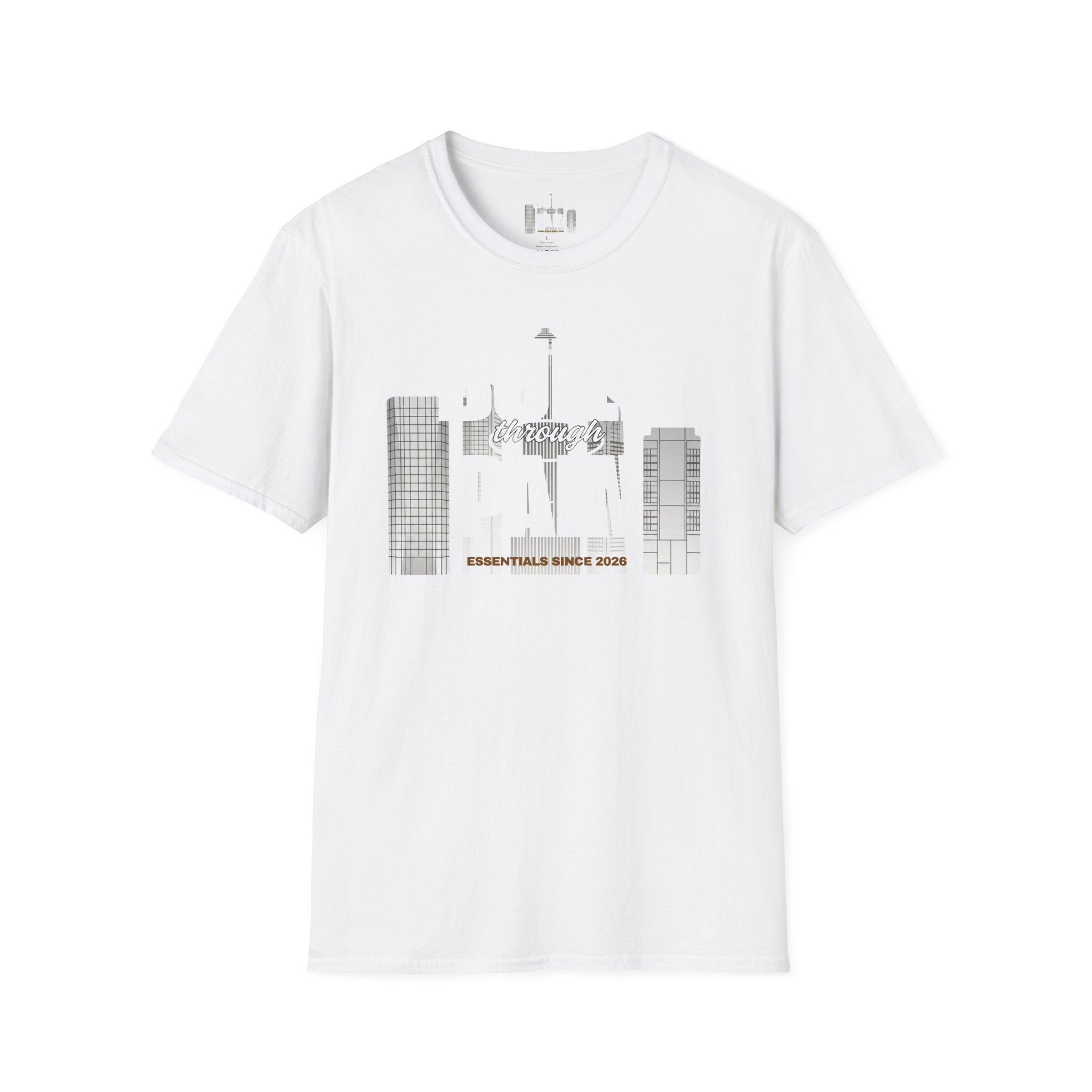 City Skyline T-Shirt — 'Streets' Retro Urban Graphic Tee